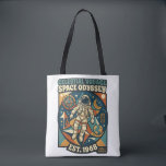 Space Odyssey – Cosmic Adventure for Space Lovers Tasche<br><div class="desc">Embark on a cosmic journey with this inspiring “Space Odyssey” typography design! Perfect for dreamers, explorers, and fans of the mysterious universe, this text-based design captures the spirit of adventure among the stars. Inspired by astronomy, science fiction, and the beauty of the galaxy, this design is ideal for space enthusiasts,...</div>