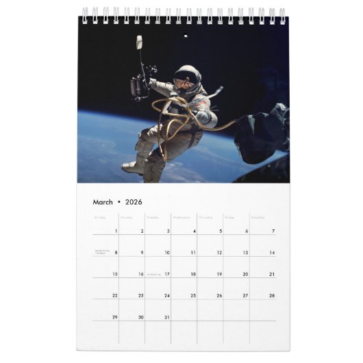 Space Odyssey Kalender (Mär 2026)