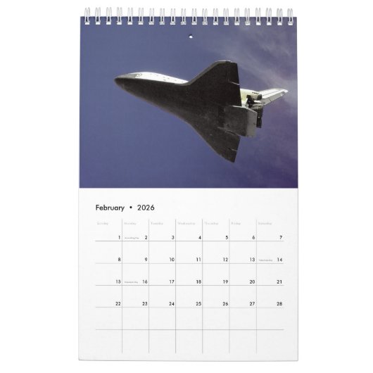 Space Odyssey Kalender (Feb 2026)