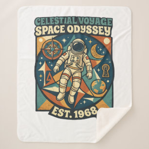 Space Odyssey – Kosmisches Abenteuer für Weltrauml Sherpadecke