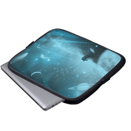 Space Odyssey Notebook Sleeve (Vorne Knopf)