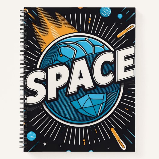 Space Odyssey Notizblock (Vorderseite)