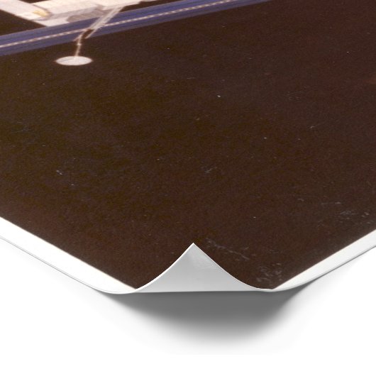 Space Odyssey Poster (Ecke)