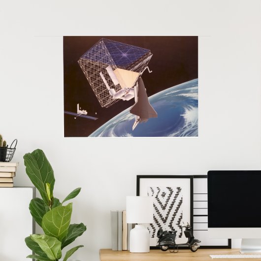 Space Odyssey Poster (Heimbüro)