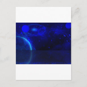 Space Odyssey Postkarte