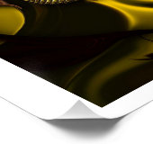 "Space of Life", glänzendes Poster (Ecke)