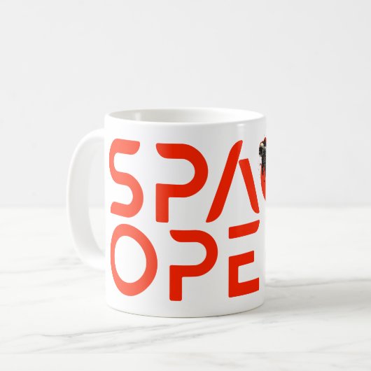 Space Opera Genre Lover Kaffeetasse (Vorderseite Links)