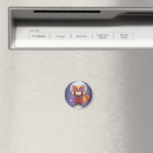 Space Panda Chippy! Magnet (In Situ (Geschirrspüler))