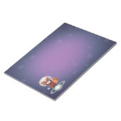 Space Panda Chippy! Notizblock (angewinkelt)