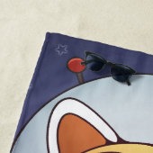 Space Panda Chippy! Strandtuch (Beispiel)