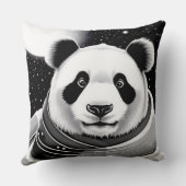 Space Panda Kissen (Rückseite)