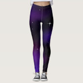 Space Pants - Fun Spacescape-Leggings Leggings (Vorderseite)