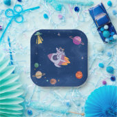 Space Party Collection Pappteller (Party)