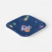 Space Party Collection Pappteller (Gewinkelt)