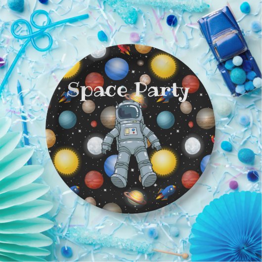 Space Party Pappteller (Party)