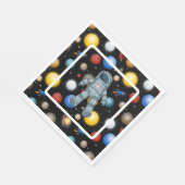 Space Party  Serviette (Ecke)