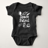 Space Patrol Baby Strampler (Vorderseite)
