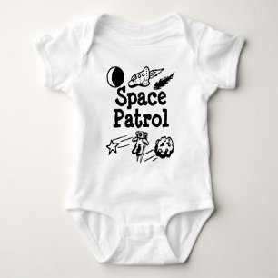 Space Patrol Baby Strampler