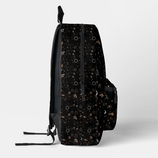 Space Pattern  Bedruckter Rucksack (Links)