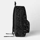 Space Pattern Bedruckter Rucksack (Links)