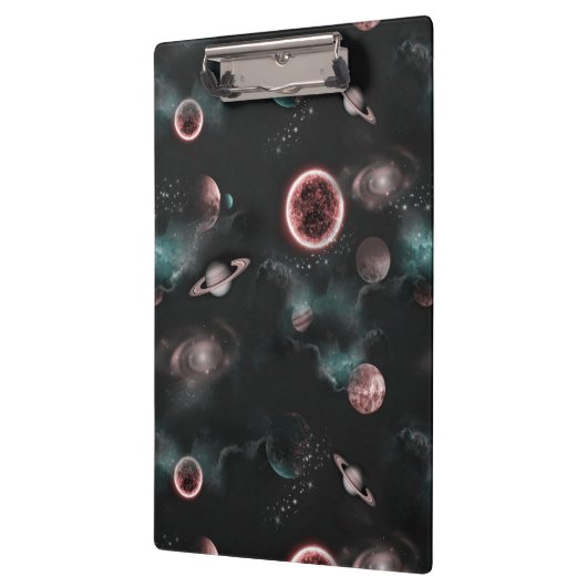 Space Pattern Klemmbrett (Links)