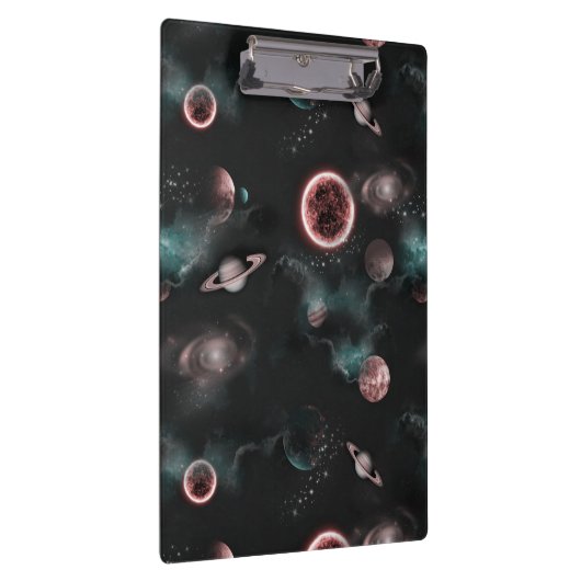 Space Pattern  Klemmbrett (Rechts)