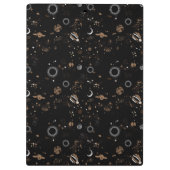 Space Pattern Klemmbrett (Rückseite)