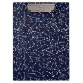 Space Pattern Klemmbrett (Vorderseite)