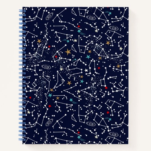 Space Pattern Notizblock (Vorderseite)