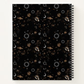 Space Pattern Notizblock (Rückseite)