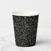 Space Pattern Pappbecher (Rechts)