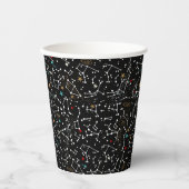 Space Pattern Pappbecher (Vorderseite)