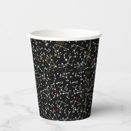 Space Pattern Pappbecher