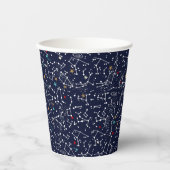 Space Pattern  Pappbecher (Vorderseite)