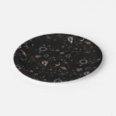 Space Pattern Pappteller (Schrägansicht)