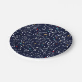 Space Pattern Pappteller (Schrägansicht)