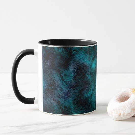 Space Pattern Tasse (Mit Donut)