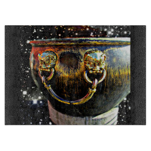Space Peking Treasure Schneidebrett