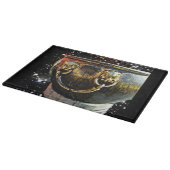 Space Peking Treasure Schneidebrett (Ecke)