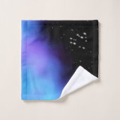 Space Phoenix Nebula Badhandtuch Set (Waschlappen)