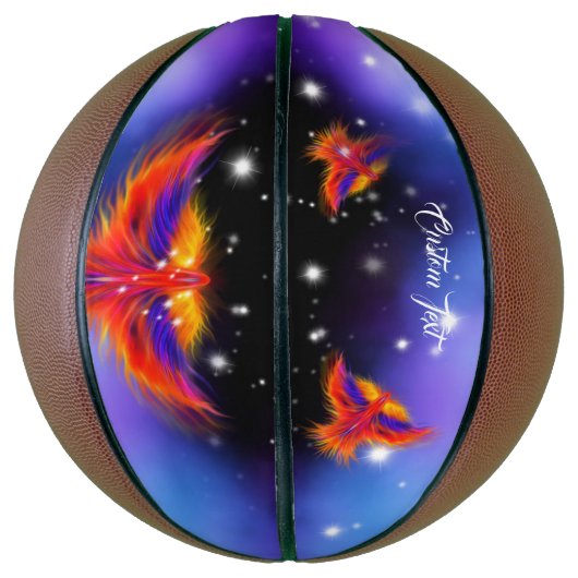 Space Phoenix Nebula Basketball (Vertikal)