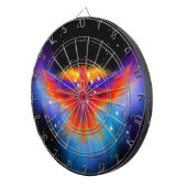 Space Phoenix Nebula Dartscheibe (Vorderseite rechts)