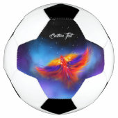 Space Phoenix Nebula Fußball (Vorderseite)