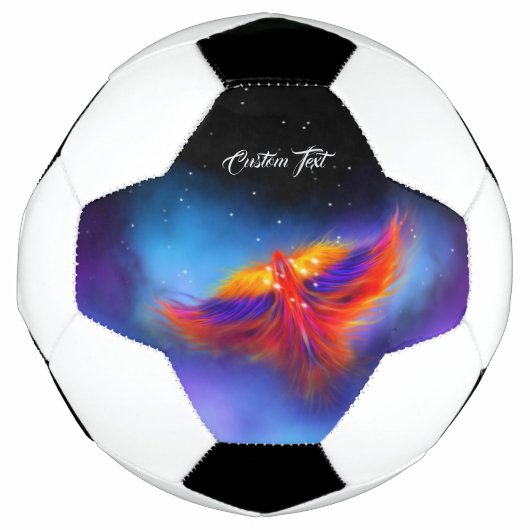 Space Phoenix Nebula Fußball (Vorderseite)