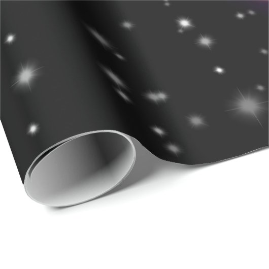 Space Phoenix Nebula Geschenkpapier (Rolleneckpunkt)