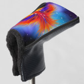 Space Phoenix Nebula Golf Headcover (3/4 Vorderseite)
