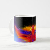 Space Phoenix Nebula Kaffeetasse (Vorderseite Links)