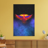 Space Phoenix Nebula Leinwanddruck (Insitu (Wohnzimmer))