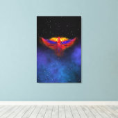 Space Phoenix Nebula Leinwanddruck (Insitu (Holzboden))