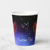 Space Phoenix Nebula Pappbecher (Links)